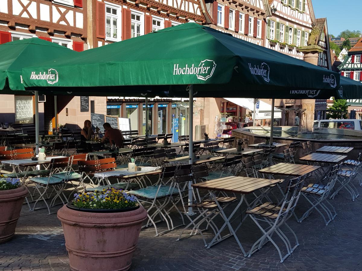 Hotel-Restaurant Ratsstube Calw Exteriör bild