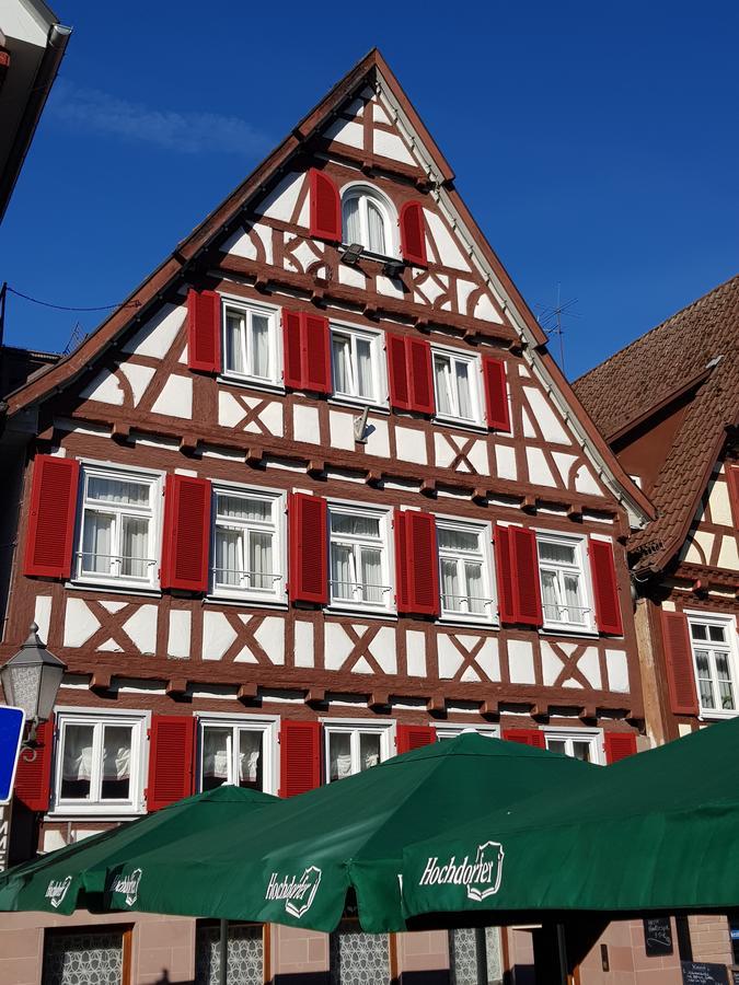 Hotel-Restaurant Ratsstube Calw Exteriör bild
