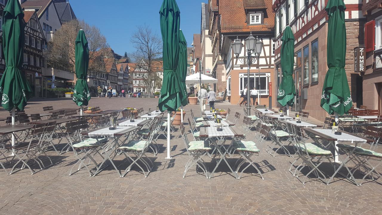Hotel-Restaurant Ratsstube Calw Exteriör bild