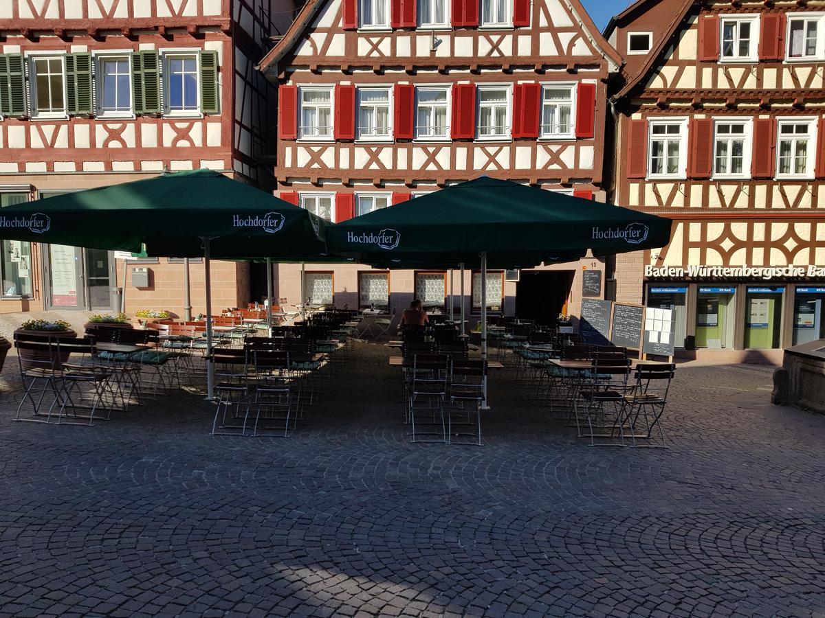 Hotel-Restaurant Ratsstube Calw Exteriör bild