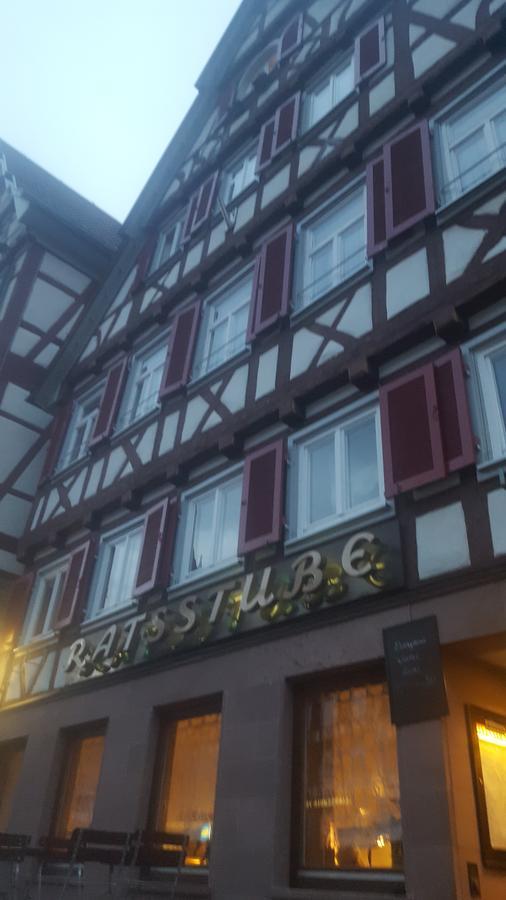 Hotel-Restaurant Ratsstube Calw Exteriör bild