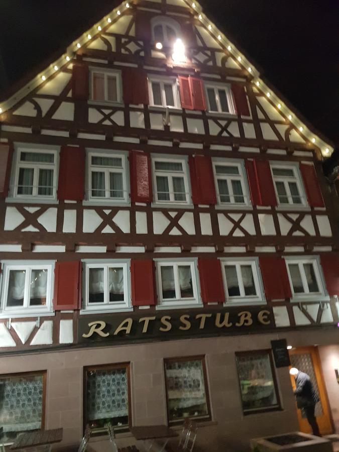 Hotel-Restaurant Ratsstube Calw Exteriör bild